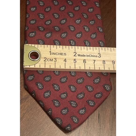 Robert Talbott For Ed Mitchell Westport Hand Made Men’s Neck Tie Made In Usa - Picture 4 of 9